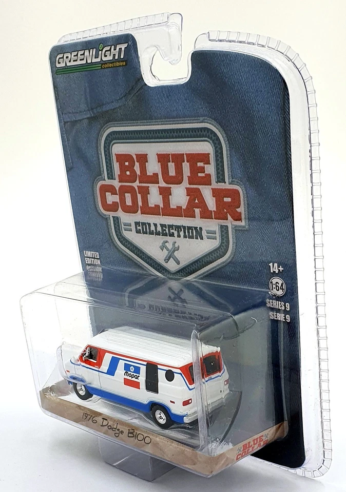 Greenlight 1/64 Scale 35200 - 1976 Dodge B-100 - White - Image 3 of 4