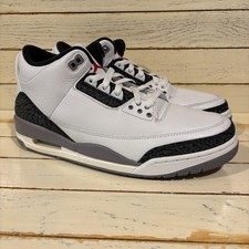 Nike Air Jordan 3 Retro 'Cement Grey' [CT8532 106] Men's Size 10.5