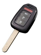 Remote Soft TPU Key Fob Cover Case fit for 2013-2021 Honda Accord CR-V Black