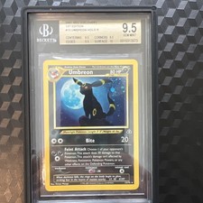 Umbreon Neo discovery 1st Edition BGS 9.5 High Sub Grades