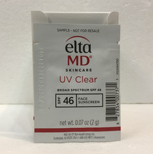 EltaMD UV Clear Broad-Spectrum SPF 46 0.07 oz X 20 pcs Total 1.4 oz EXP: 08/26