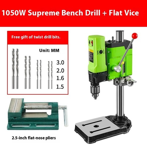 Precision Bench Drill Small Industrial Grade Drilling Machine Micro Mini 220V - Picture 37 of 41