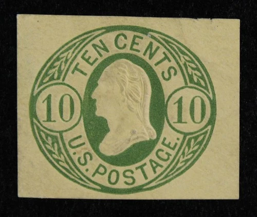 CKStamps: US Cut Square Stamps Collection Scott#U41 Unused H NG