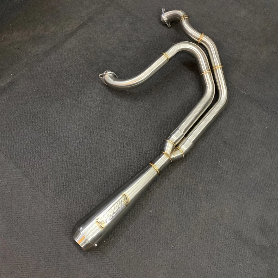 2 Into 1 Custom Exhaust Pipe Fit Harley Davidson Sportster Iron 1200 fullsystem - Изображение 3 из 4