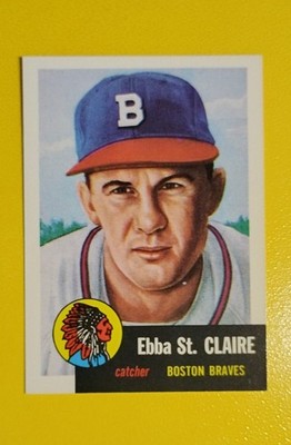 1991 Topps Archives The Ultimate 1953 Set - Ebba St. Claire #91