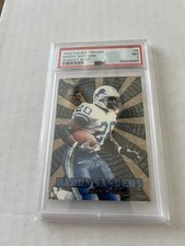 Barry Sanders 1999 Pacific Prisms Sunday Best #6 Pop 1 Only 9 Higher PSA 7