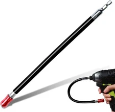 12Inches Flexible drill bit Extension Screwdriver Bit Holders, 1PACK Flex... 
