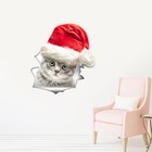  3 Stück 3D Weihnachten Wand Dekore Peel & Stick Wandkunst Aufkleber Abnehmbare