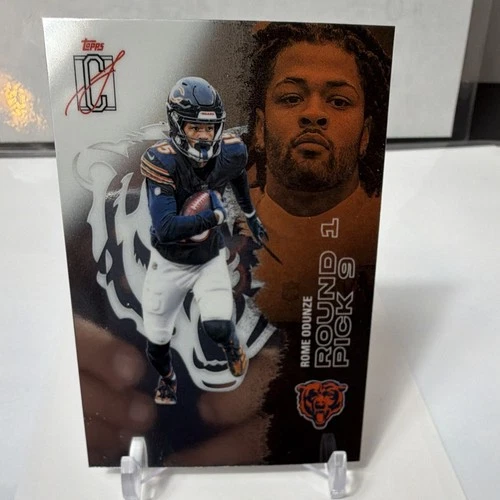 2025 Topps Rome Odunze Shop for 2025 Topps Signature Class Football autographs on eBay (Raw)