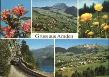 Amden Walensee SG Panorama Walensee Alpenblum...