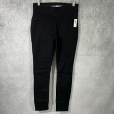 Old Navy Rockstar Super Skinny Jeggings Womens Size 4 Short Black Pull-On.
