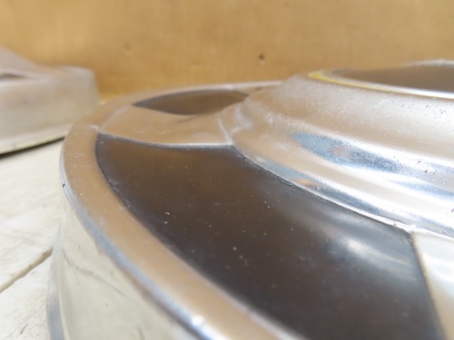 (4) VTG 1973-86 CHEVY 3/4 1 TON TRUCK 12 DOG DISH POVERTY HUBCAP  SS BOWTIE C20 - Picture 14 of 24