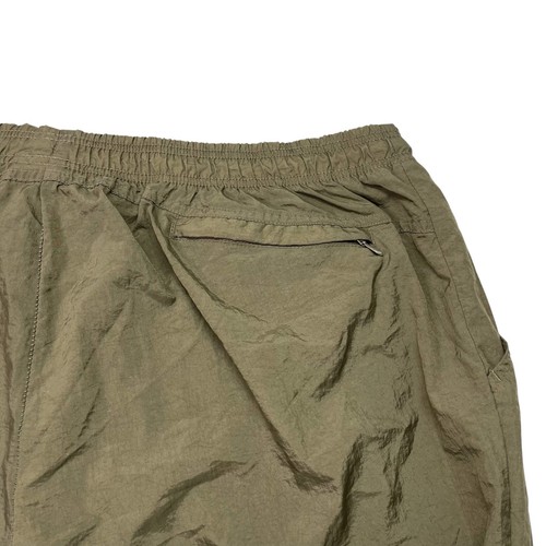 Giacca a vento leggera Nike vintage anni 90 TrackPants marrone ampio taglia XXL zip alla caviglia - Foto 7 di 11