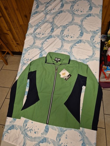 Ixspa Damen Small Full Zip Light Windbreaker Jacke Neu mit Etikett NEU (A3) - Bild 1 von 3