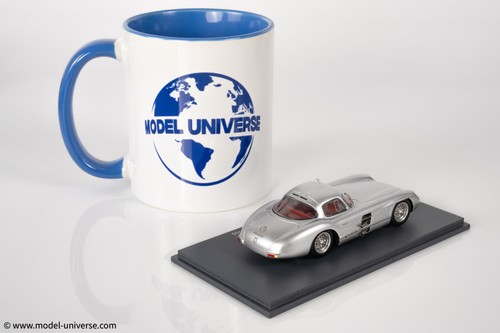 Schuco - 1:43 Mercedes-Benz 300 SLR Uhlenhaut Coupe 1955 Silver - Resin Model - Picture 2 of 10