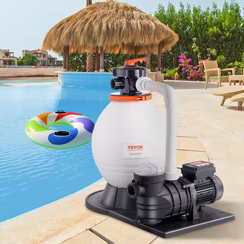 Sand Filter Pump for above Ground Pools, 16 In., 3500 GPH, 1 HP Swimming Pool Pu - Picture 8 of 12