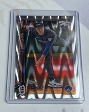 2025 Topps Chrome #258 Tarik Skubal Raywave Refractor