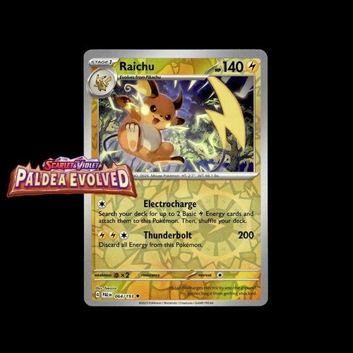 Pokemon Paldea Evolved - Choose Your Card! - Holos/Reverse Holo EX Rare Cards! - Picture 57 of 250