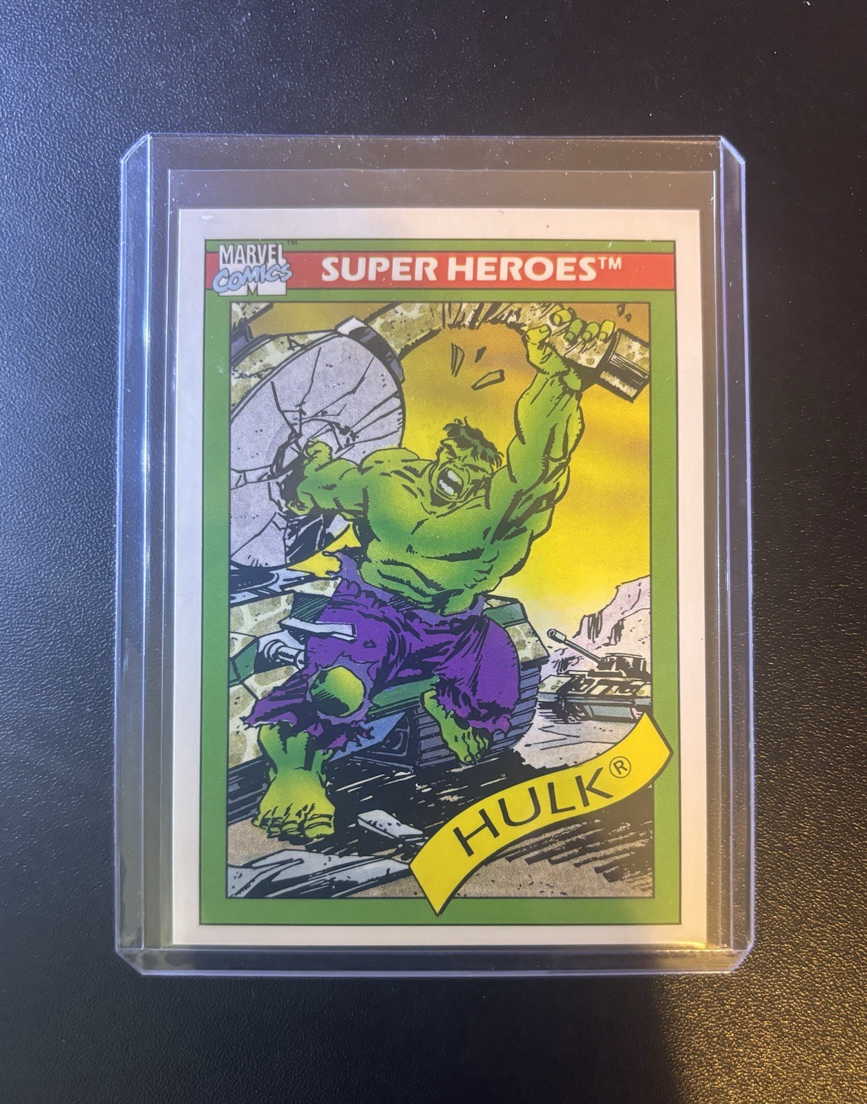 1990 Impel Marvel Universe Series 1 Hulk #3