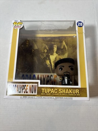Funko Pop! Album Cover with Case: Tupac Shakur #28