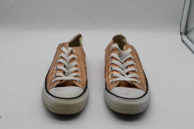 CONVERSE Sneakers All Star numero 37 5 colore rame lucido con punta bianca #A0231