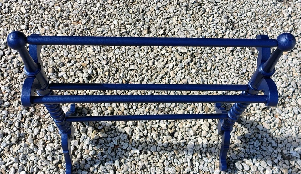 ROPA DE PINO PINTADA RÚSTICA VICTORIANA CABALLO/SOPORTE/AIREADOR Foto 3 de 4