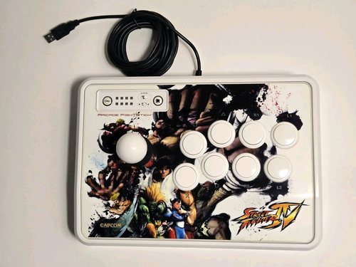 Street Fighter IV PS3 Arcade Fight Stick Mad Catz SFIV Capcom - Picture 1 of 7