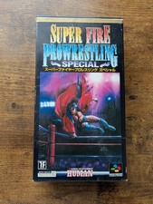 Super Fire Pro Wrestling Special Super Famicom SFC Japan +Box Manual US Seller