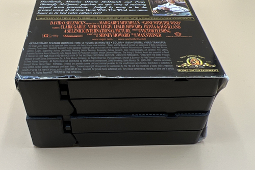 Gone With The Wind VHS Box Set Some Damage to Box - Picture 4 of 18
