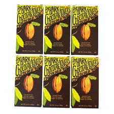 6 Pack Trader Joe's Dark Chocolate Lover's 85% Cacao Chocolate Bar 3.5 Oz Packs