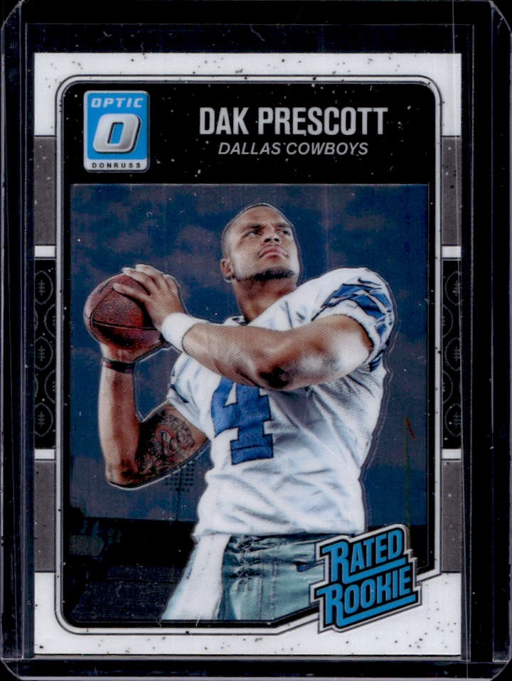 2016 Donruss Optic Dak Prescott Rookie RC #162 Cowboys