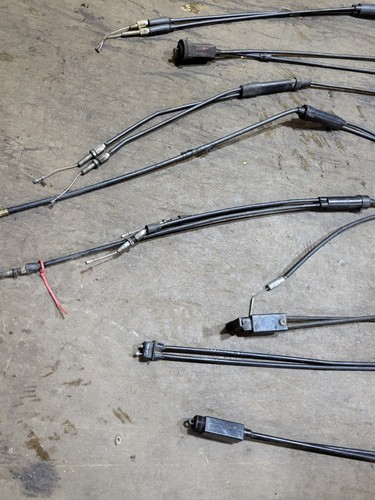 Vintage Snowmobile Throttle Choke Cable Assortment - Picture 6 of 11