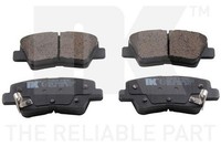BremsbeläGe Bremsbelagsatz BremsklöTze Hinten 223529
