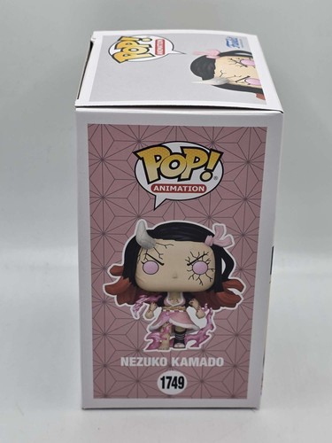 Slight Damaged Box NEZUKO KAMADO (DEMON) Demon Slayer Funko Pop Animation #1749 - Picture 8 of 9