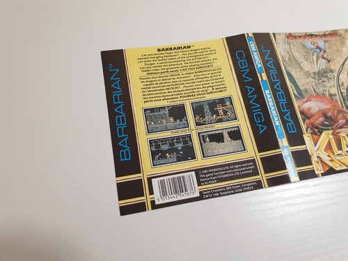 Barbarian - Klassix - Commodore Amiga 🟩🟢⚠️ - Picture 3 of 6
