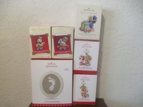 Lot Of 6 - Hallmark Keepsake Ornaments - New In Boxes Lot115 - Picture 2 of 8