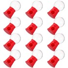 12Pcs Plastic Mini Candy Dispenser Small Gumball Machine Adornment Party Candy