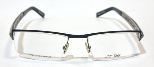 J F Rey WOOD TEMPLE JF 2506 0003 Brille BIRCH WOOD 56/19 140 made in Italy