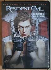 Resident Evil: the Complete Collection Afterlife Apocalyps (DVD 4-Disc Set) READ