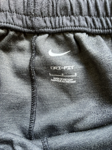 Nike Showtime Basketball Jogger Men L Black 30" Tapered Fleece Solid - Picture 4 of 5
