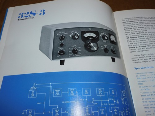 Vintage Collins Ham Radio Amateur Equipment Book Brochure KWM-2 33S-3 KWM-2-2A - Picture 5 of 12