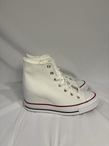 Zapatos de plataforma con cuña Converse Chuck Taylor All Star talla 9,5 para mujer / A11908C - Imagen 2 de 8