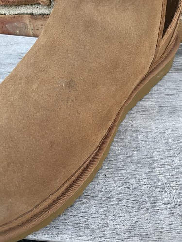 🔥 Stivali Ugg Australia Neumel Chelsea Chukka pull up 1121644 castagno uomo taglia 13 - Foto 4 di 10