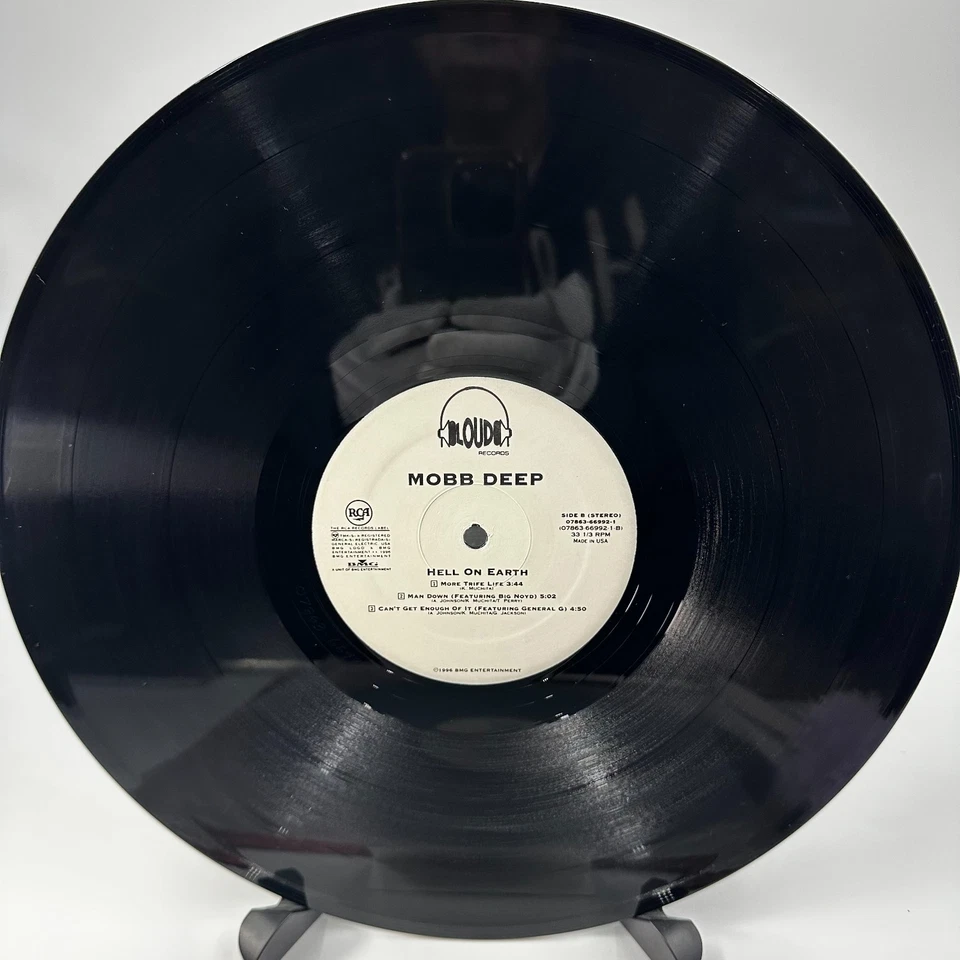 [Perfect Condition] Mobb Deep / Hell On Earth 1996 US 2LP Vinyl Nas Method Man - Image 4 of 4