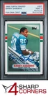 1989 TOPPS TRADED #83T BARRY SANDERS RC HEISMAN HOF PSA 9 DNA AUTO 10