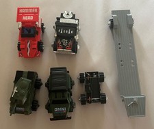 Lot of 4 VTG Rough Riders 4 X 4 Chassis & Trailer LJN