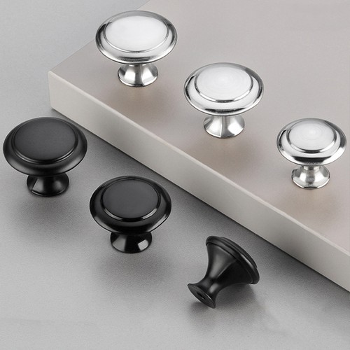 Door Knobs Cabinet Handles Cupboard Drawer Kitchen Stainless Steel - Picture 4 of 11