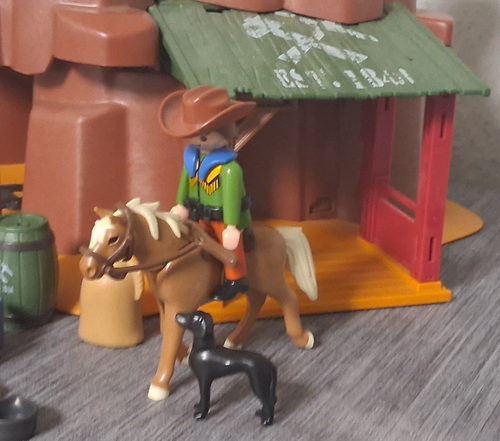 Playmobil 5246 Mina de Oro con Caja Explosiva Rocas Oro a Western ACW PRADERA*DFRA* - Imagen 6 de 7