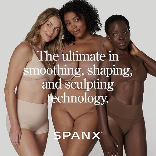 Spanx 10381R Power Shorty Thigh Shapewear, Cafe Au Lait Size S - Picture 7 of 13