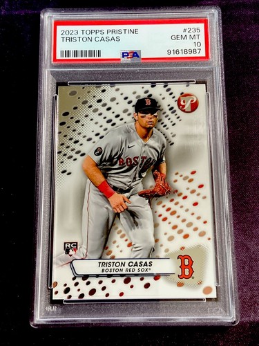 2023 Topps Pristine #235 Triston Casas RC Rookie PSA 10 * Boston Red Sox